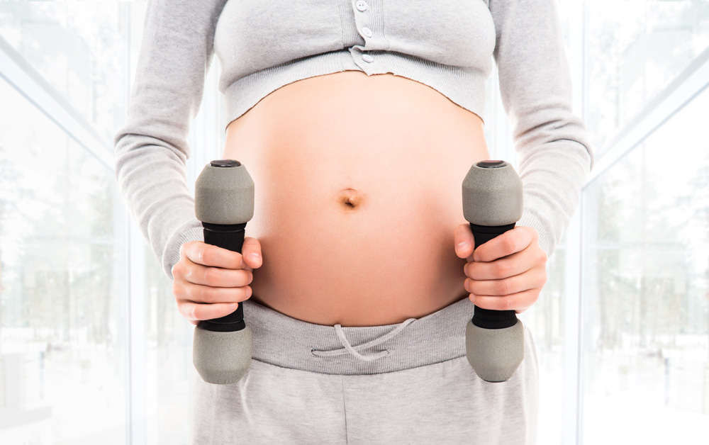 Att träna under graviditeten